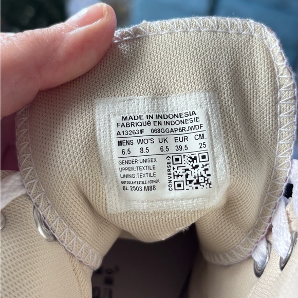 Converse Pink Chuck Taylor All Star High-Top Sneakers - Picture 3 of 4